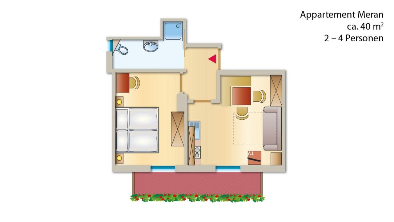 Apartmán Haus Sonnegg Marlengo Exteriér fotografie
